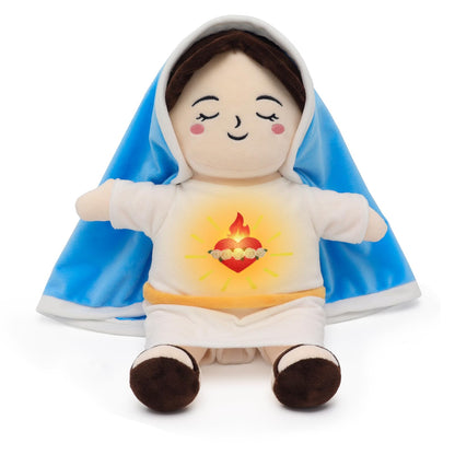 HolyHavenPlush™ Breathing Mary Doll
