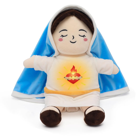 HolyHavenPlush™ Breathing Mary Doll