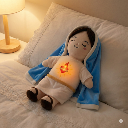 HolyHavenPlush™ Breathing Mary Doll